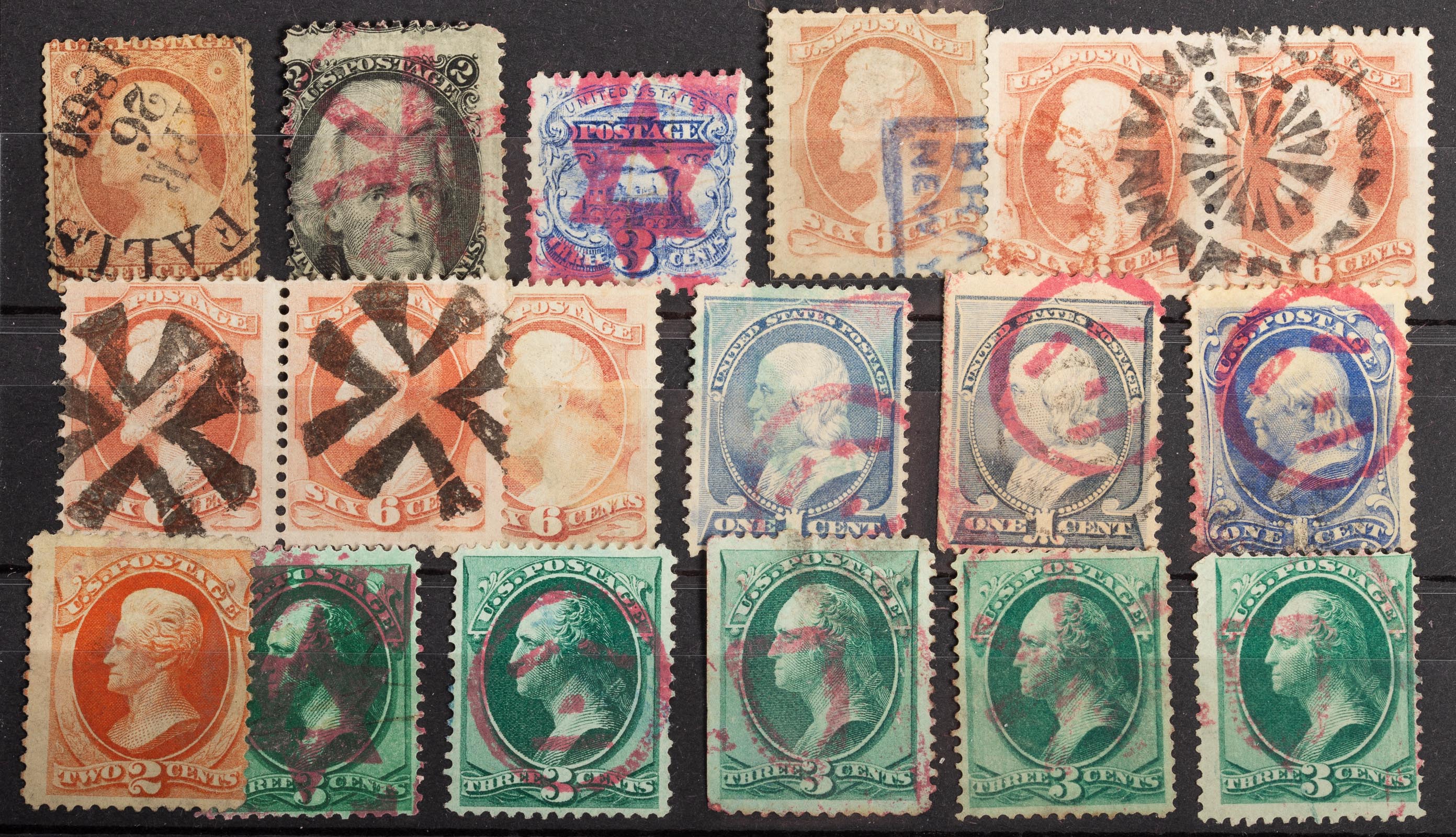SELECTION OF UNUSUAL CANCELS,