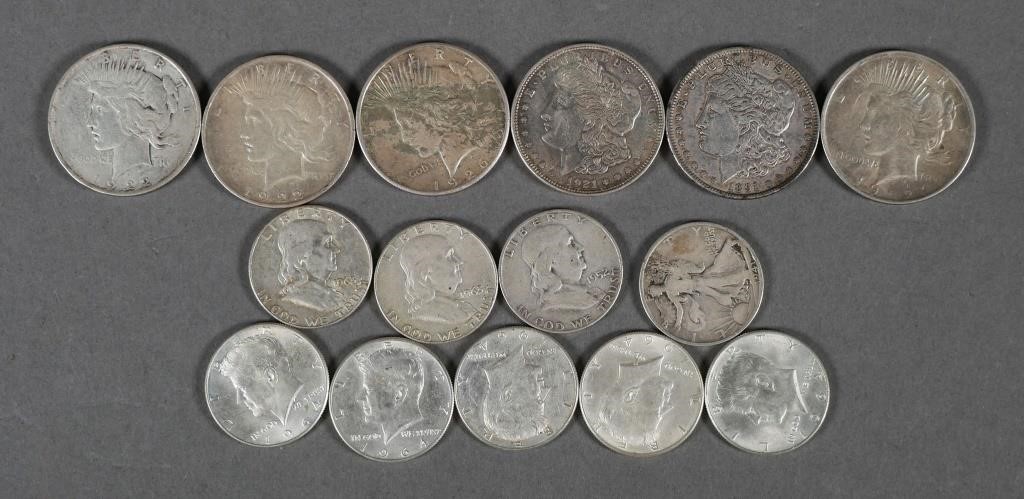 SELECTION OF US 90 PERCENT SILVER