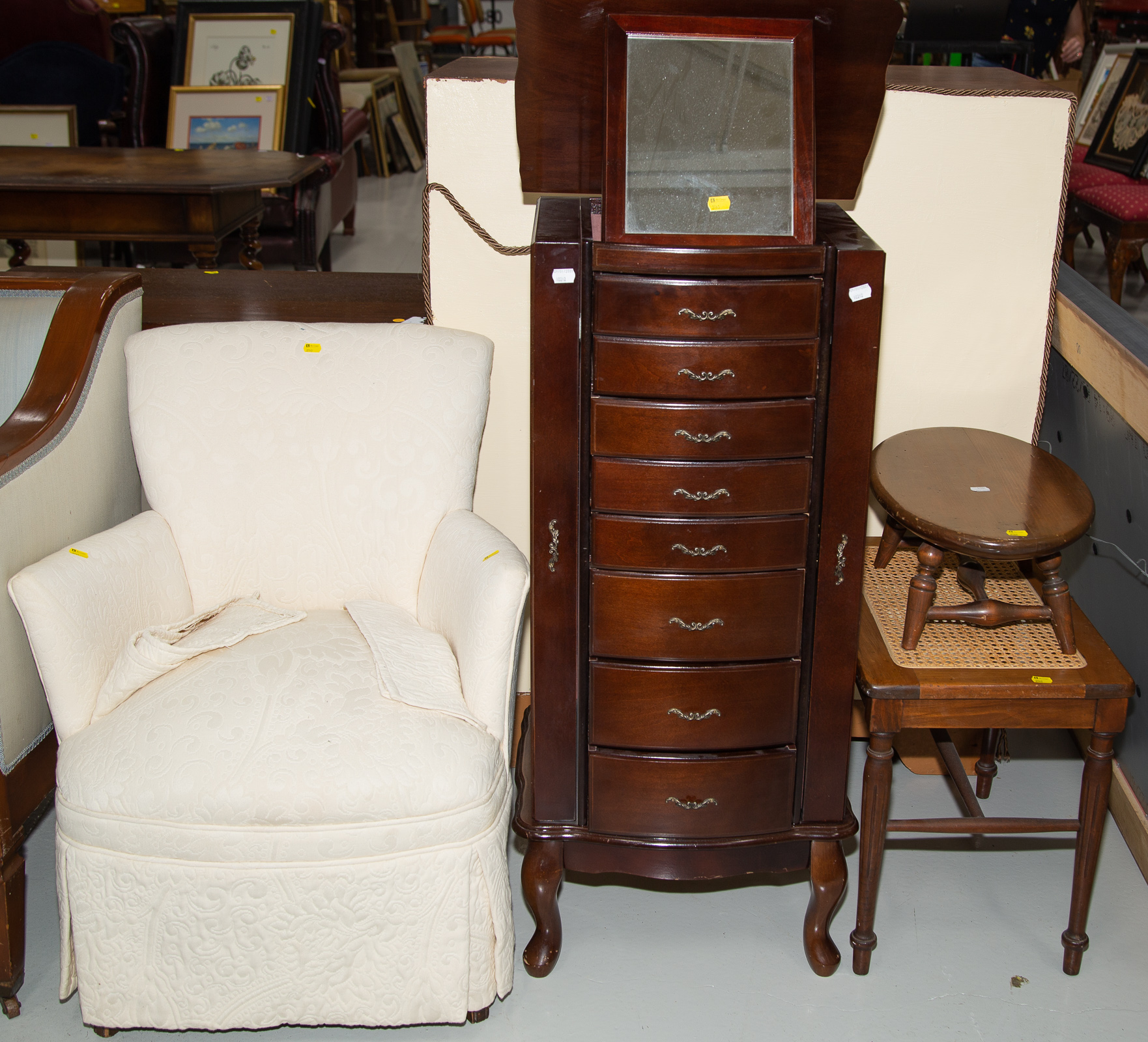 SELECTION OF USEFUL FURNITURE