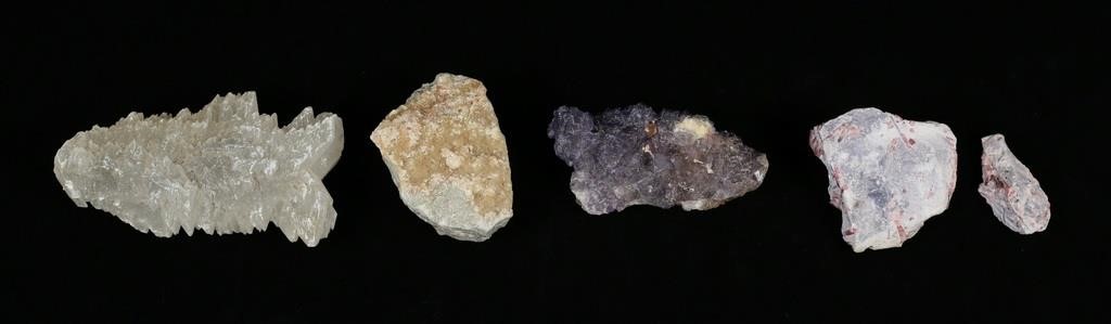 SELENITE RUBELLITE FLUORITE 