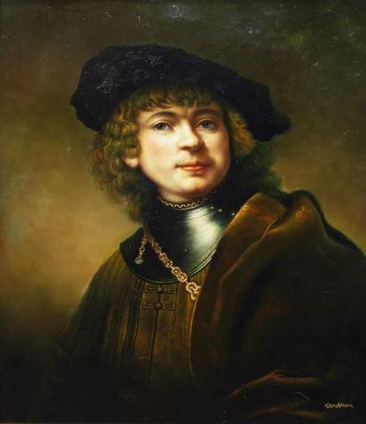 SELF-PORTRAIT AS A YOUNG MAN