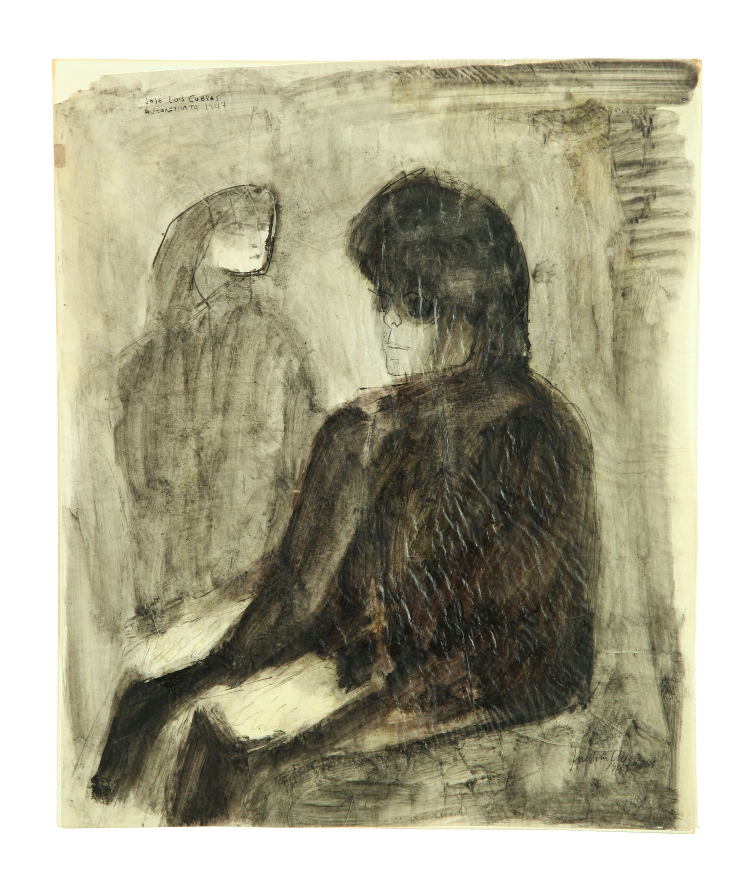 SELF PORTRAIT BY JOSE LUIS CUEVAS