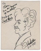 SELF-PORTRAIT CARICATURE OF MA
