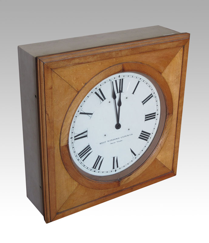 SELF WINDING CLOCK CO. WALL