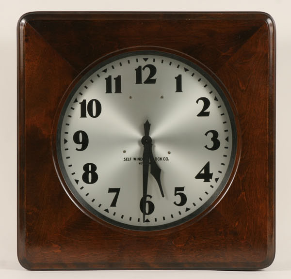 Self Winding Clock Co. wall