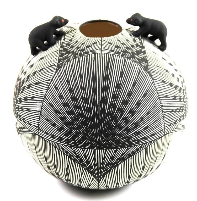 SELINA SANCHEZ ACOMA POTTERY