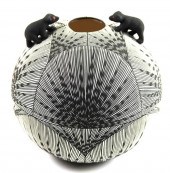 SELINA SANCHEZ ACOMA POTTERY J