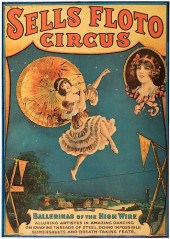 SELLS FLOTO CIRCUS. BALLERINAS