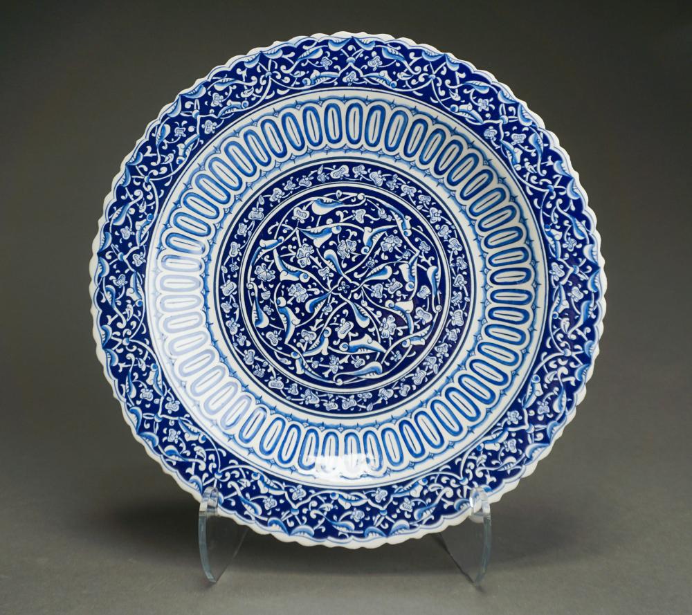 SELMA ELMAS TURKISH BLUE AND