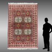 SEMI-ANITQUE MOROCCAN HAND KNO