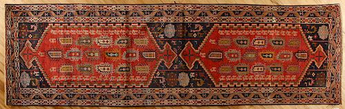 SEMI ANTIQUE AFGHAN RUNNERSemi