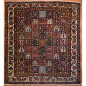 SEMI-ANTIQUE BAHKTIARI CARPET,