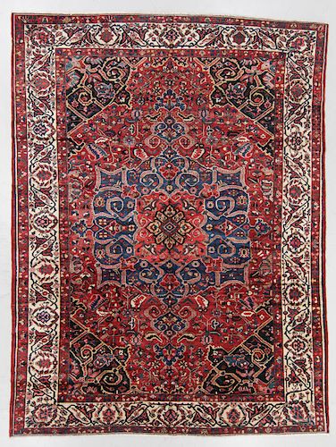 SEMI-ANTIQUE BAKTIARI RUG,
