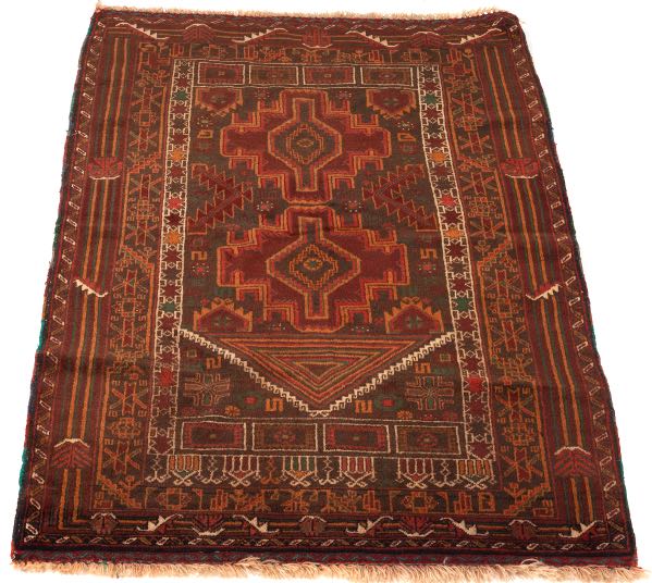 SEMI-ANTIQUE BALOUCH CARPET, CA.