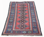 SEMI-ANTIQUE CAUCASIAN RUG - 6