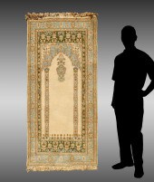 SEMI-ANTIQUE HANGING PERSIAN K