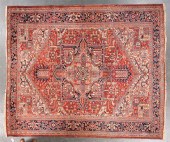 Semi-antique Herez carpet Pers