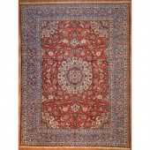 SEMI-ANTIQUE ISPAHAN CARPET, P
