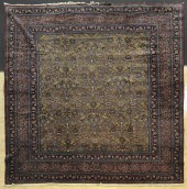 Semi-antique Isphahan carpet 1