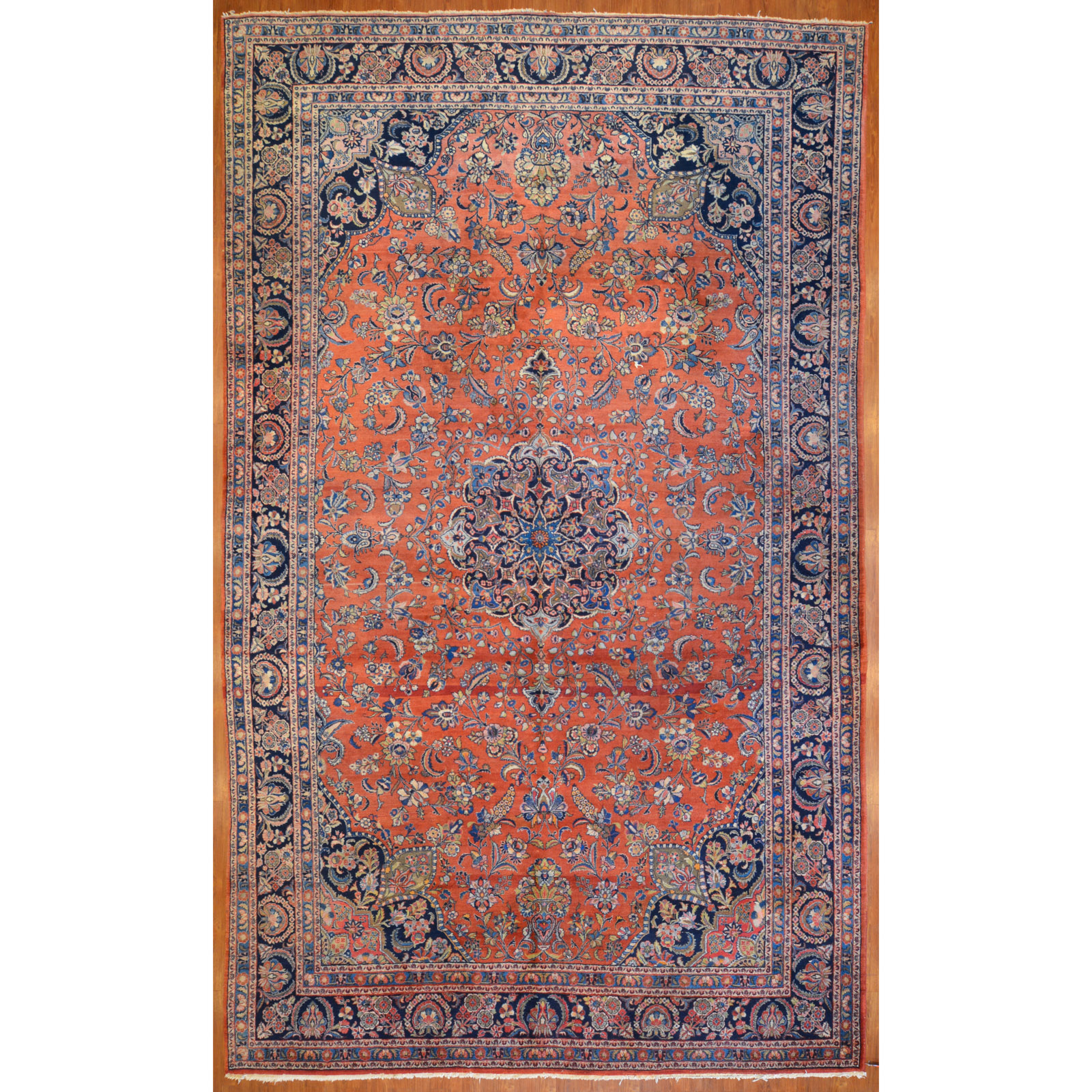 SEMI ANTIQUE KAZVIN CARPET, PERSIA,