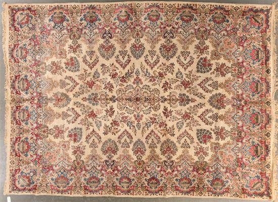 Semi-antique Kerman rug, Iran,