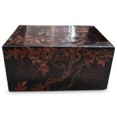 SEMI-ANTIQUE LACQUERED CHINESE