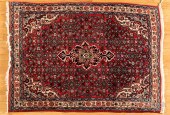 SEMI ANTIQUE ORIENTAL THROW RU