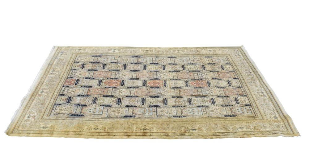 SEMI-ANTIQUE PERSIAN CARPET, 14'
