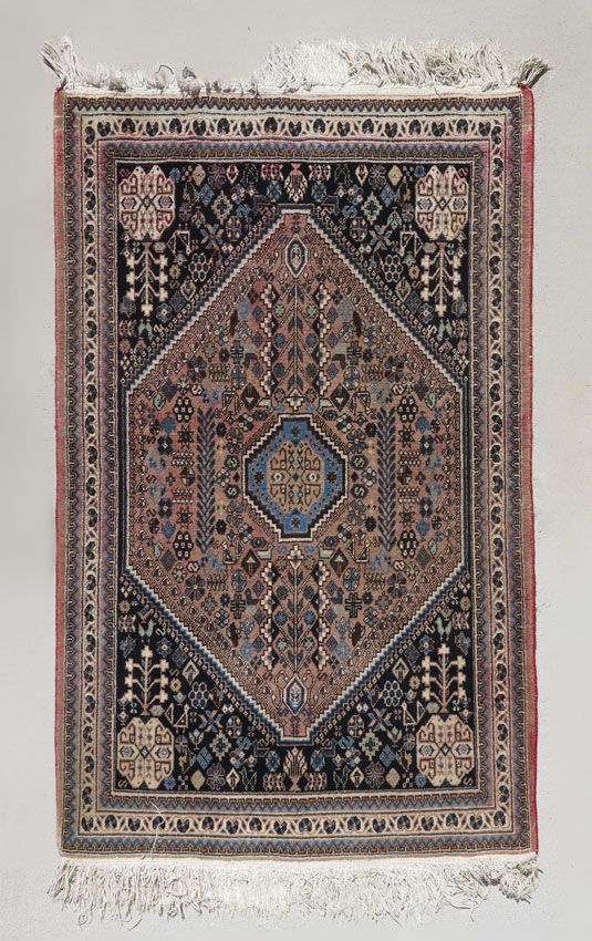 SEMI-ANTIQUE PERSIAN HAND KNOTTED