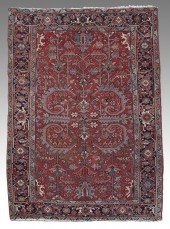 SEMI-ANTIQUE PERSIAN HERIZ 6'