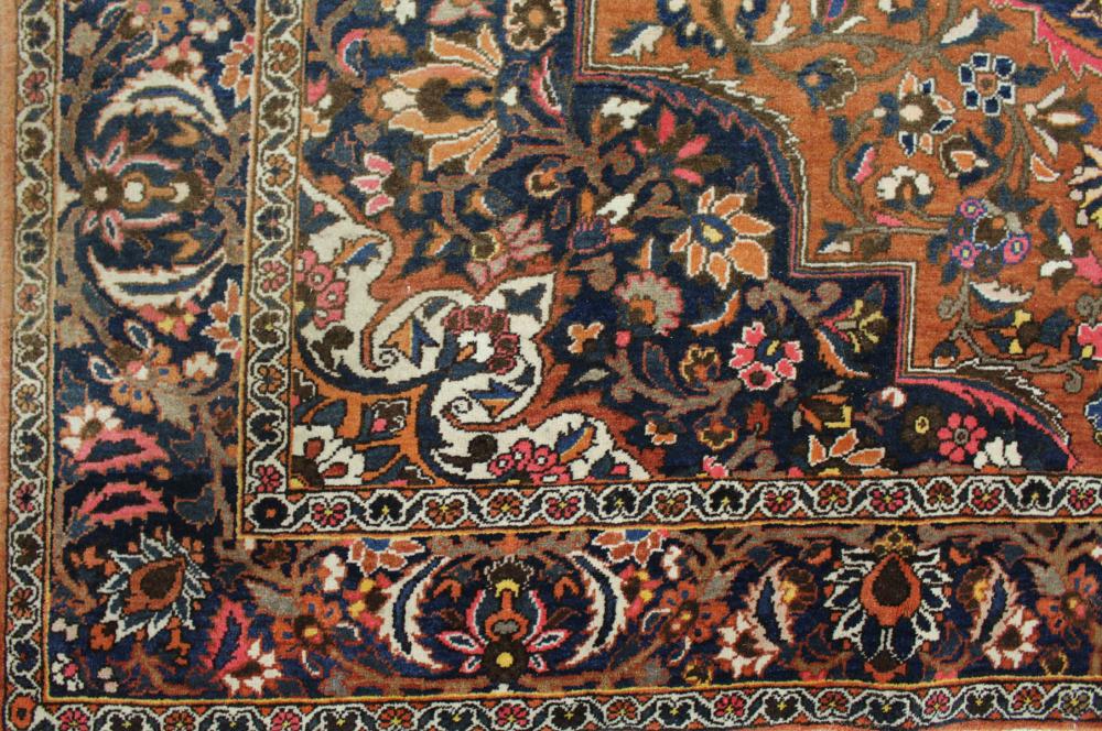 SEMI-ANTIQUE PERSIAN HERIZ