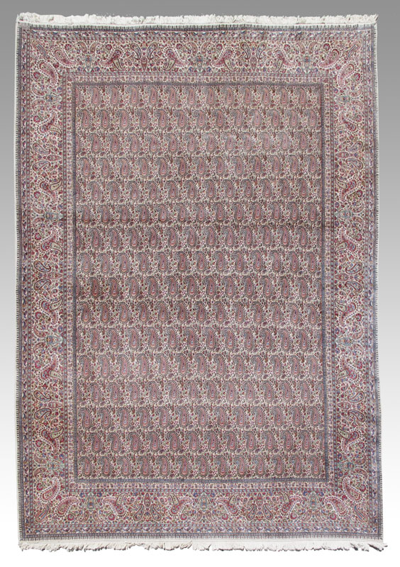 SEMI ANTIQUE PERSIAN KERMAN HAND