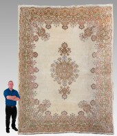 SEMI ANTIQUE PERSIAN KERMAN HA