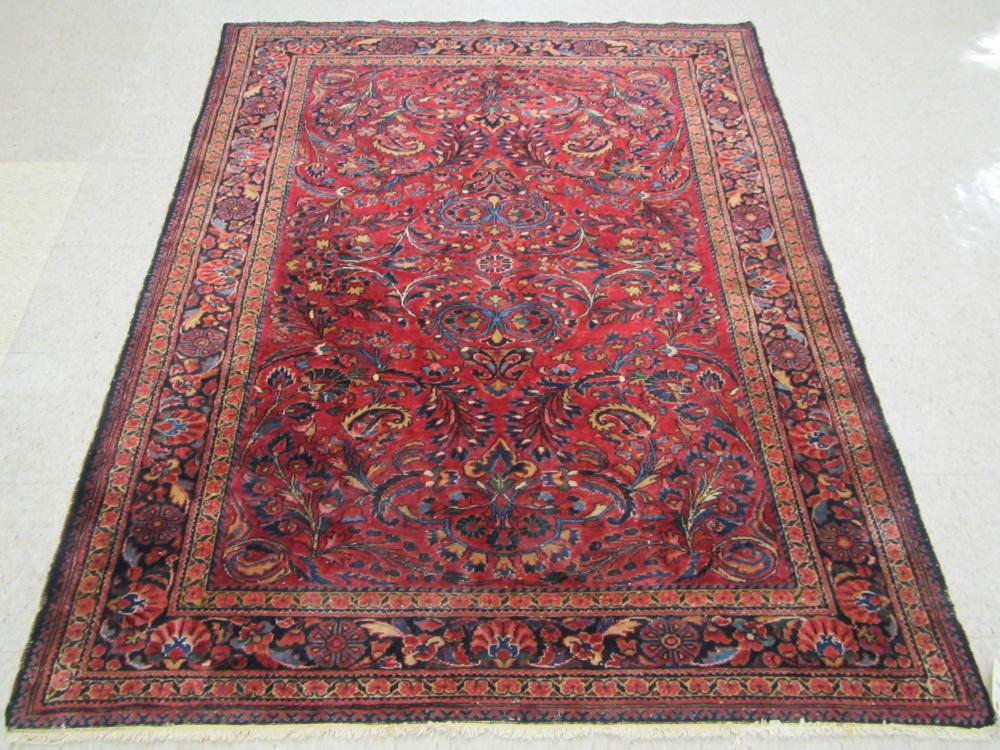 SEMI-ANTIQUE PERSIAN LILIHAN AREA