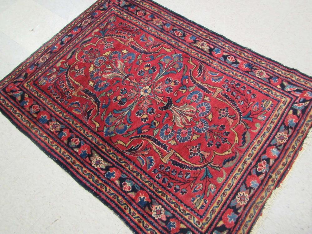 SEMI-ANTIQUE PERSIAN LILIHAN AREA