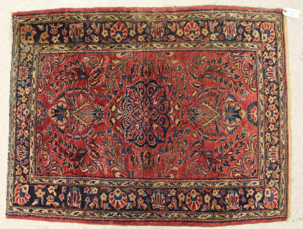 SEMI-ANTIQUE PERSIAN LILIHAN AREA