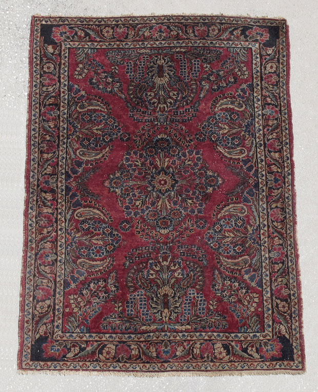 SEMI- ANTIQUE PERSIAN LILLIHAN HAND