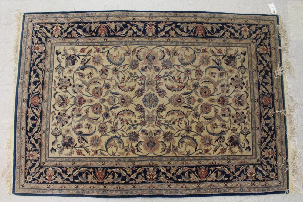SEMI ANTIQUE PERSIAN QUM AREA