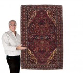 SEMI-ANTIQUE PERSIAN SAROUK HA