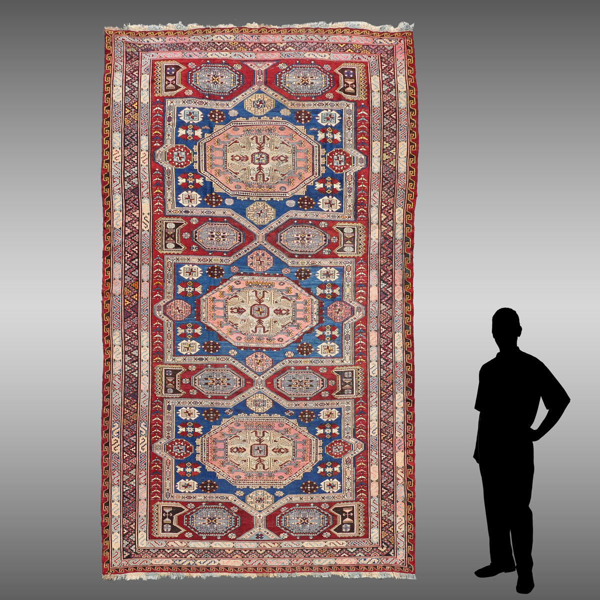 SEMI-ANTIQUE PERSIAN SHAH SEVAN