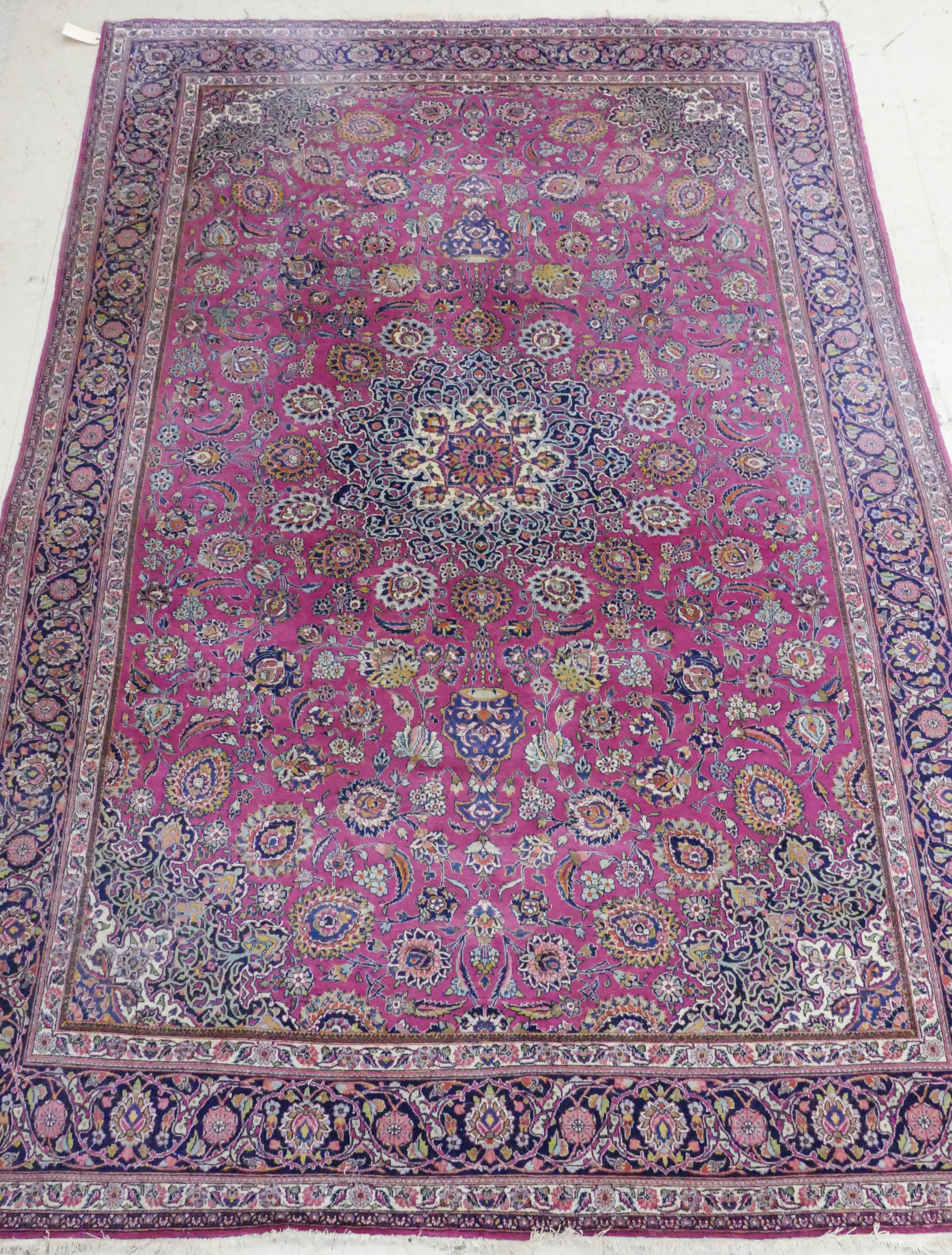 Semi Antique Persian Tabriz Ardabil