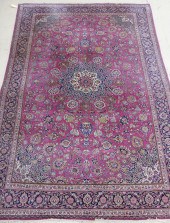 Semi Antique Persian Tabriz Ar