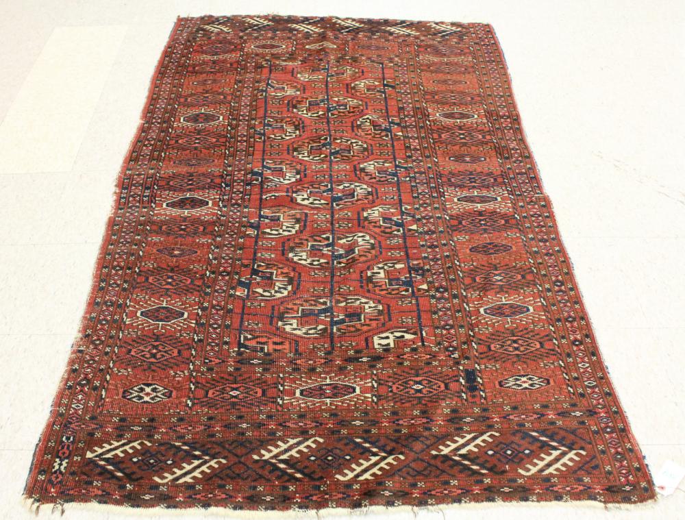 SEMI-ANTIQUE PERSIAN TURKMEN