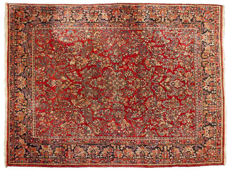 Semi-Antique Sarouk Room Size
