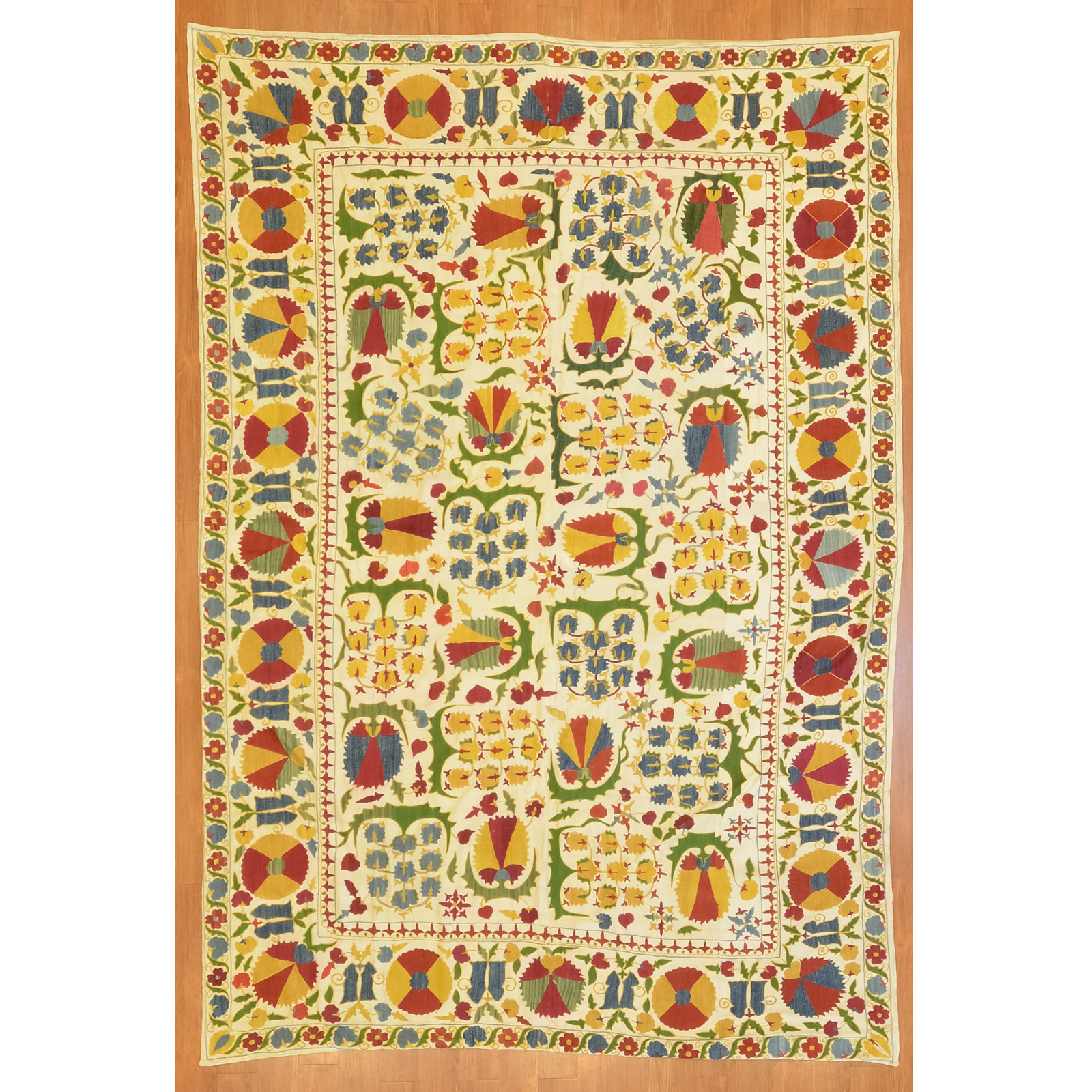 SEMI ANTIQUE SUZANI PANEL,