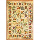 SEMI ANTIQUE SUZANI PANEL, UZB