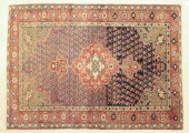 SEMI-ANTIQUE TURKISH AREA RUG,