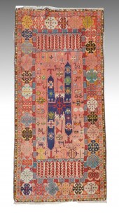 SEMI- ANTIQUE TURKISH GHIORDES