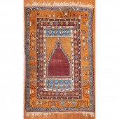SEMI-ANTIQUE TURKISH YASTIK PR