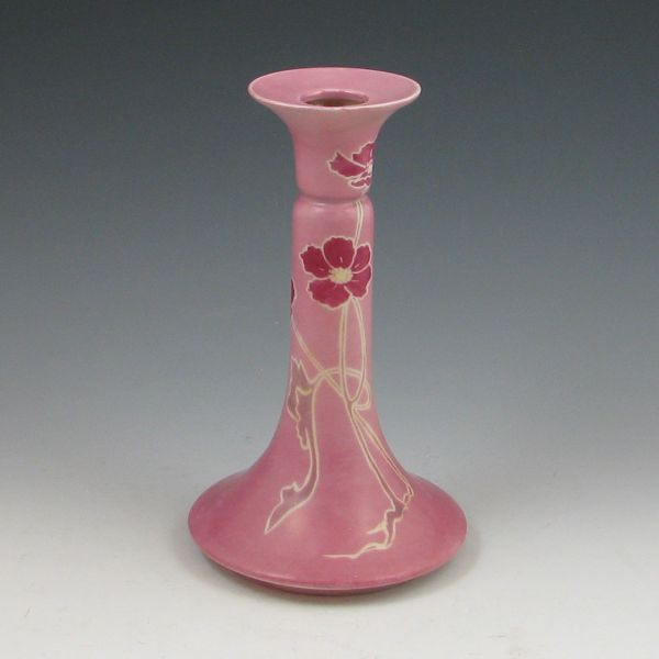 Semi-iridescent candleholder in